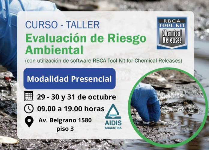 CURSO TALLER - EVALUACION DE RIESGO AMBIENTAL