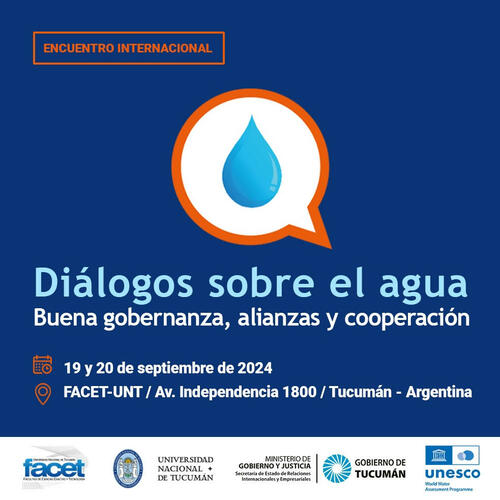 Encuentro Internacional “Diálogos sobre el Agua: Buena gobernanza, alianzas y cooperación