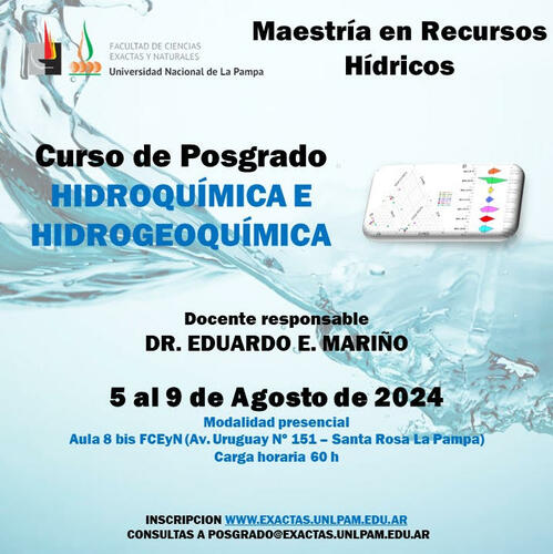 “Hidroquímica e Hidrogeoquímica”