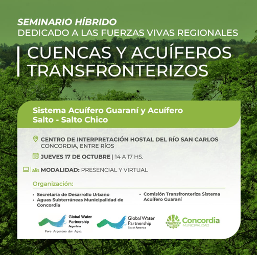 Seminario Híbrido - Cuencas y Acuíferos transfronterizos